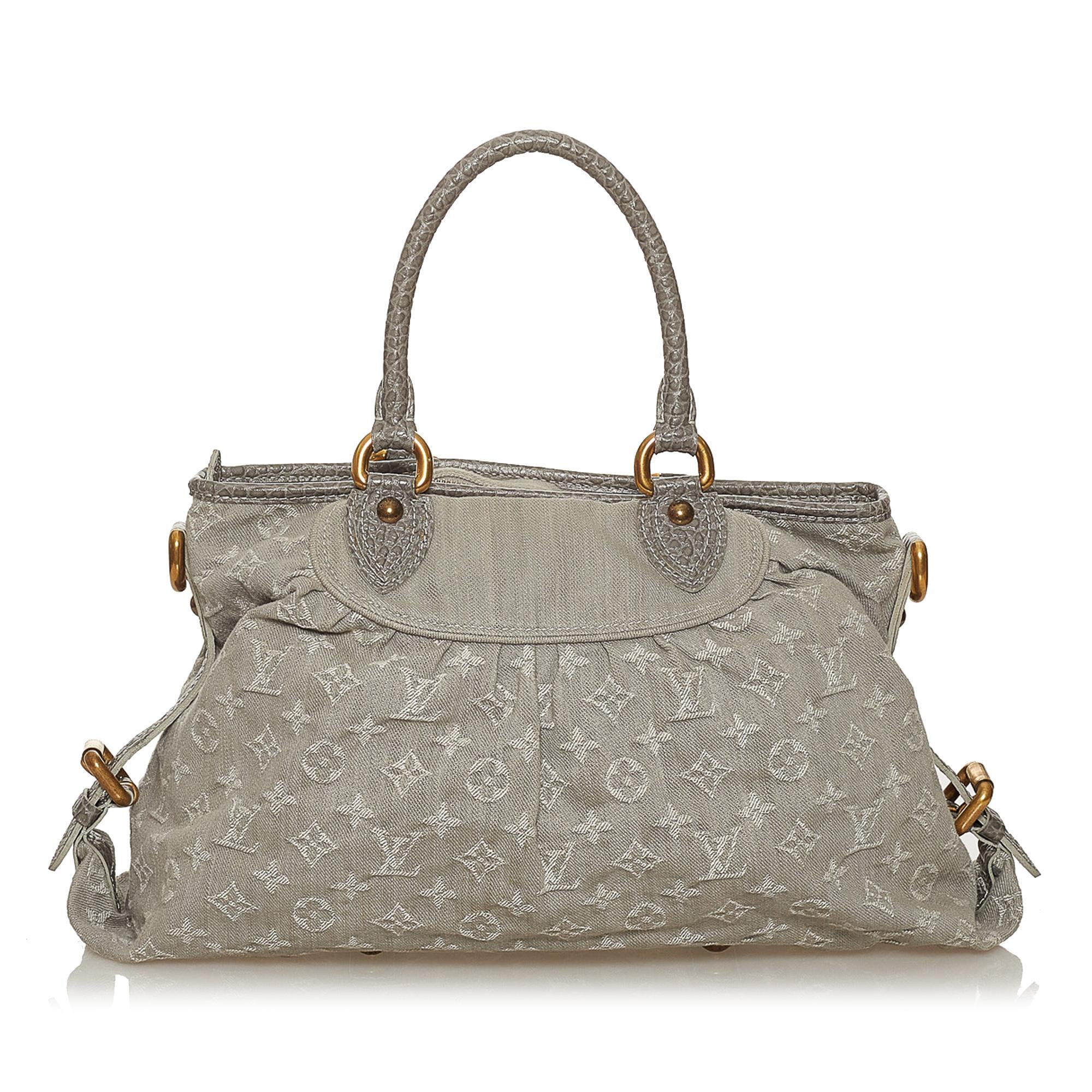 Louis Vuitton Monogram Denim Neo Cabby MM (SHG-28889)