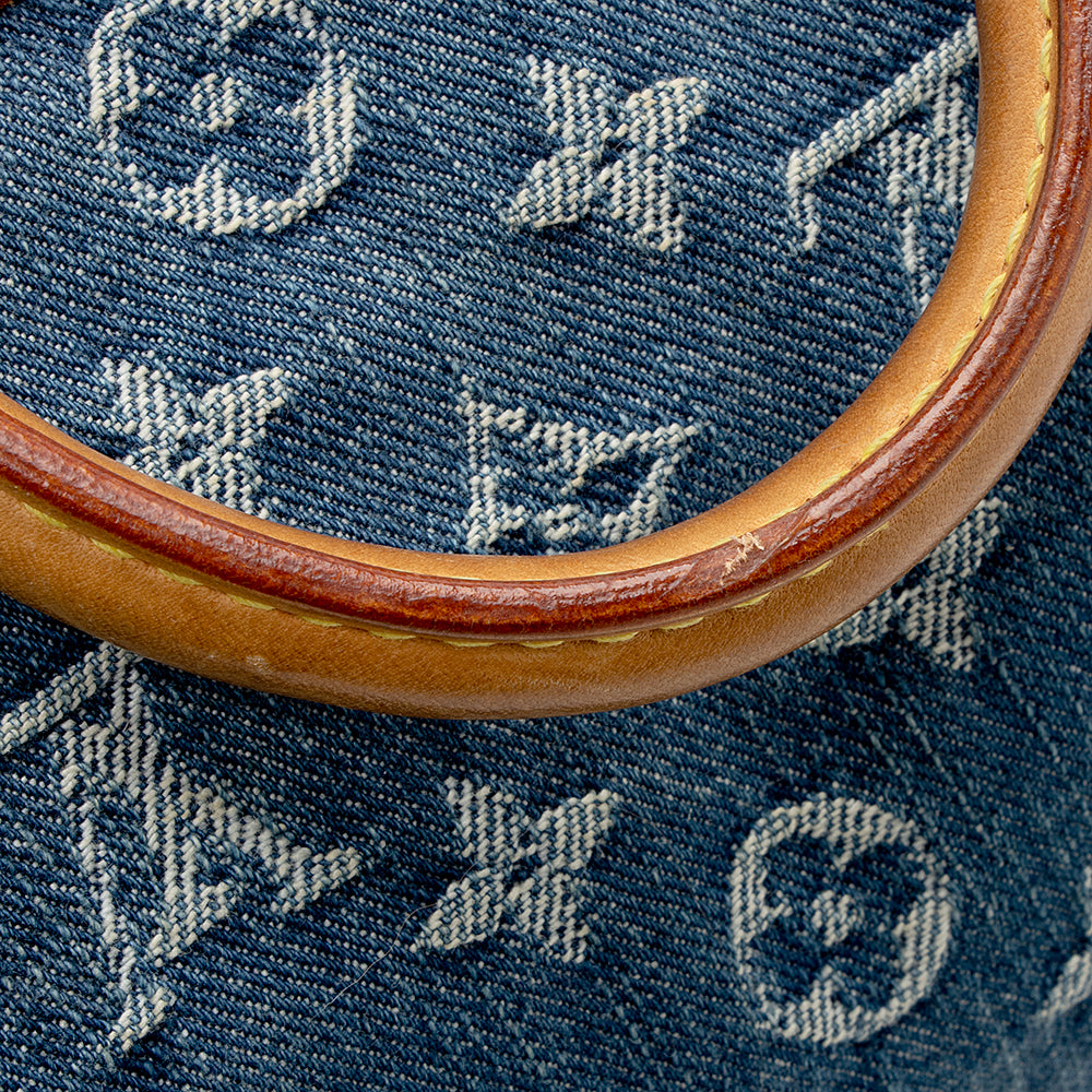 Louis Vuitton Monogram Denim Neo Speedy Satchel - FINAL SALE (SHF-20203)