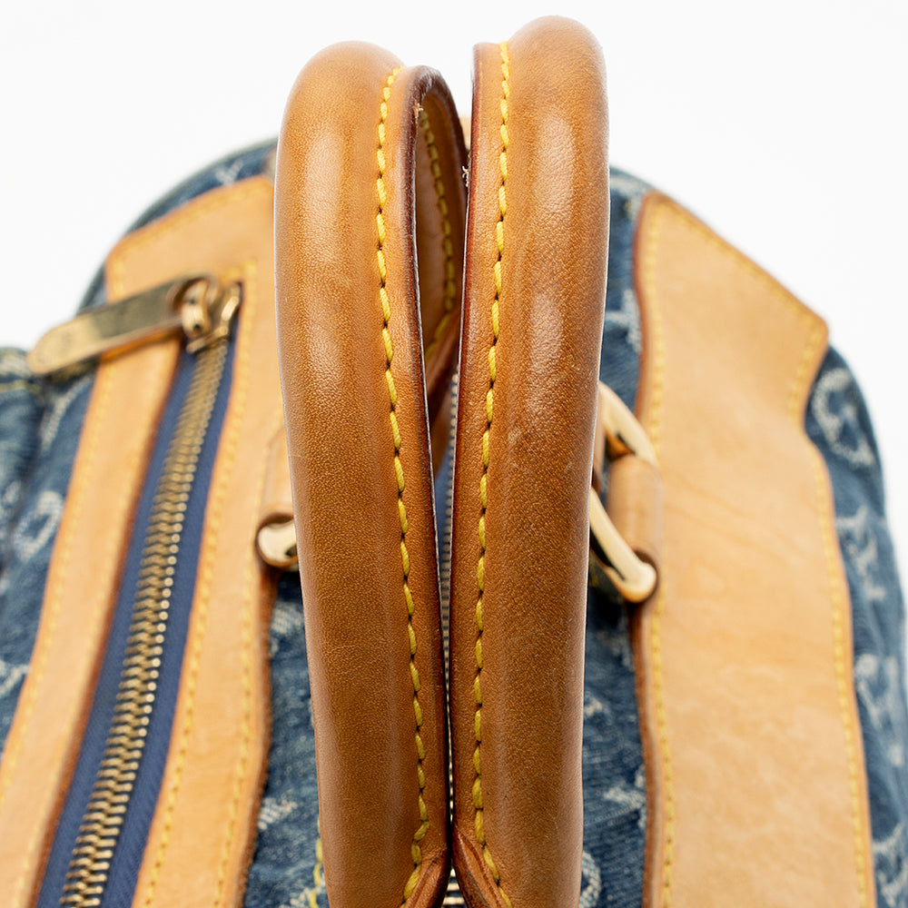 Louis Vuitton Monogram Denim Neo Speedy Satchel - FINAL SALE (SHF-20203)