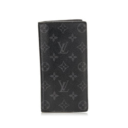 Louis Vuitton Wallet Brazza Monogram Eclipse Black