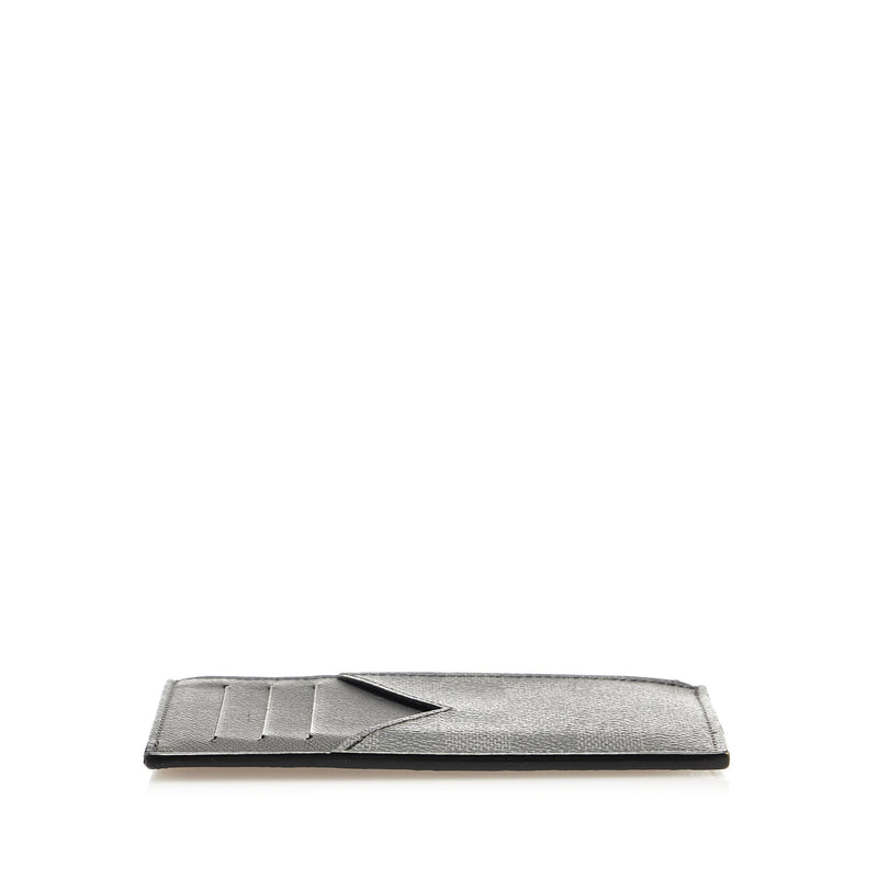 Louis Vuitton Coin Card Holder Monogram Eclipse Reverse Gray in Coated  Canvas with Silver-tone - GB