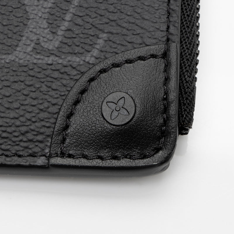 Authentic Louis Vuitton Monogram Eclipse Double Card Holder