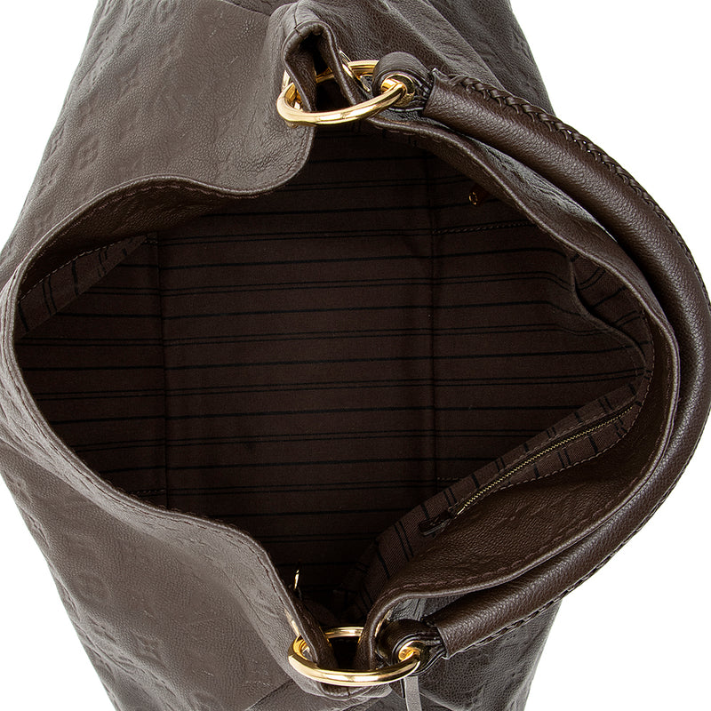 Louis Vuitton Monogram Empreinte Artsy MM Shoulder Bag (SHF-14849)