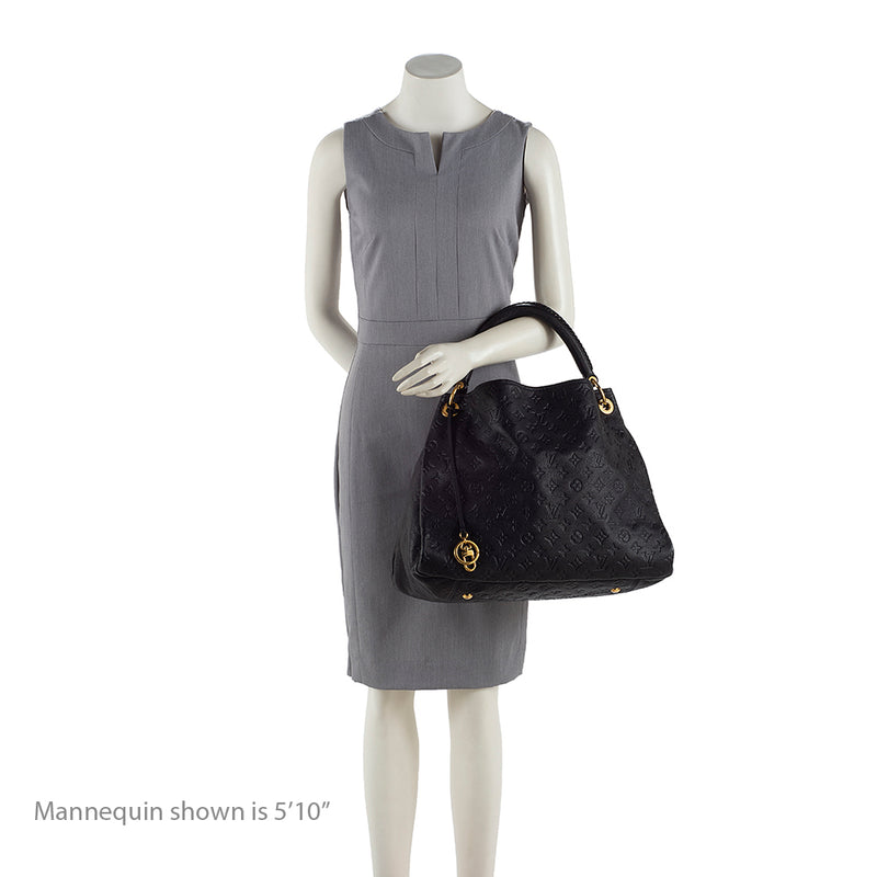 Louis Vuitton Monogram Empreinte Artsy MM Shoulder Bag (SHF-19355)