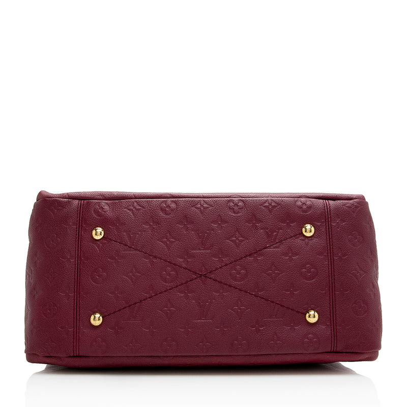 LOUIS VUITTON MONOGRAM Leather Artsy MM Pink Handbag Shoulder Bag