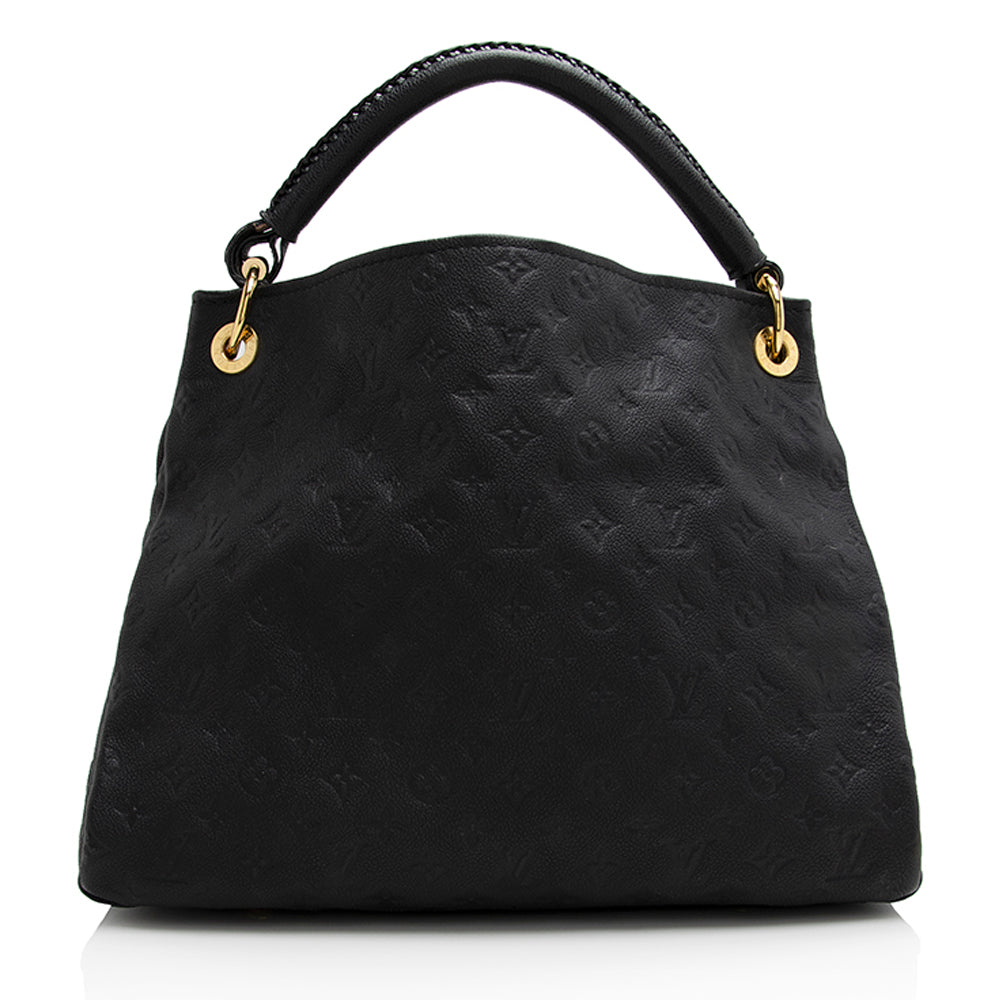Louis Vuitton Monogram Empreinte Artsy MM Shoulder Bag (SHF-22025)
