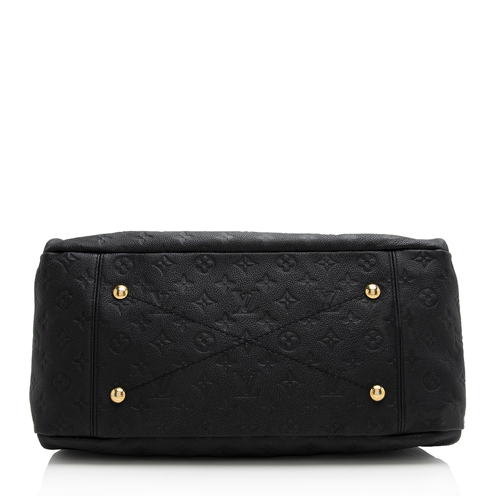 Louis Vuitton Monogram Empreinte Artsy MM Shoulder Bag (SHF-22025)