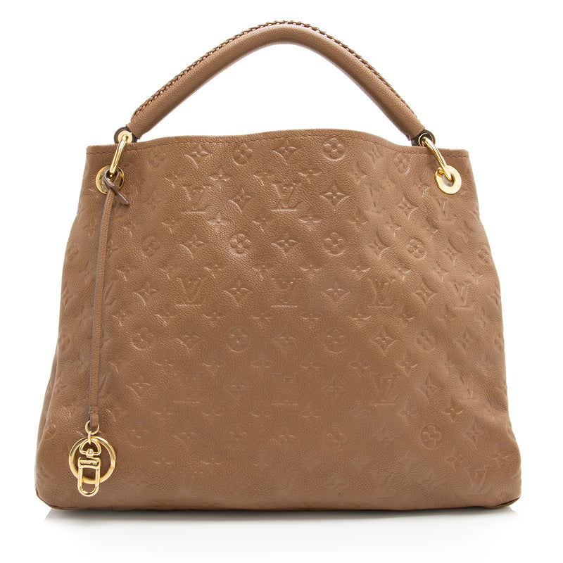 Louis Vuitton Artsy MM Monogram Empreinte Leather Top Handle Bag on SALE