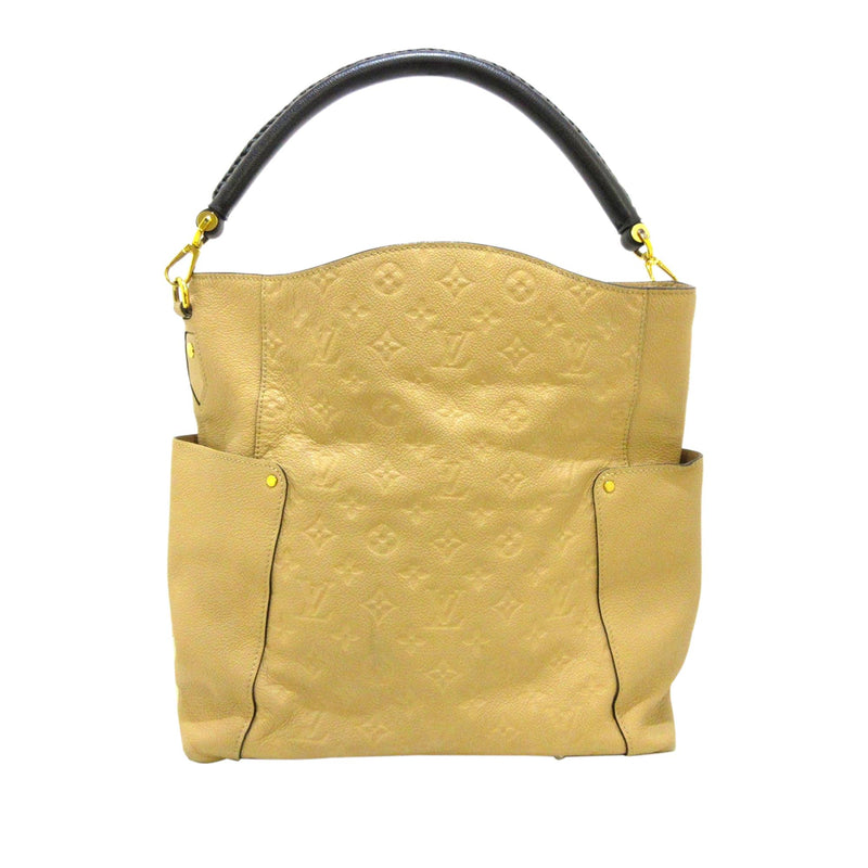 LOUIS VUITTON Monogram Empreinte Leather Bagatelle Tote Shoulder Hobo Bag