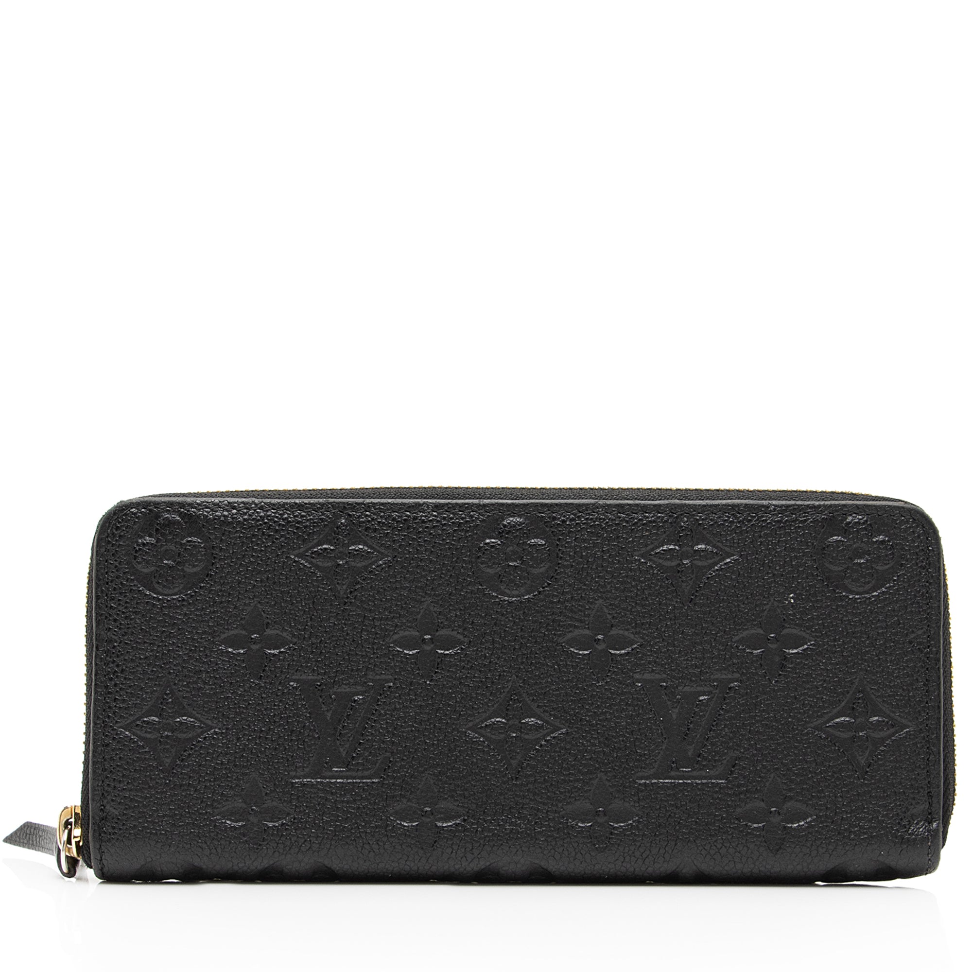 Louis Vuitton Monogram Empreinte Clemence Wallet (SHF-23934)