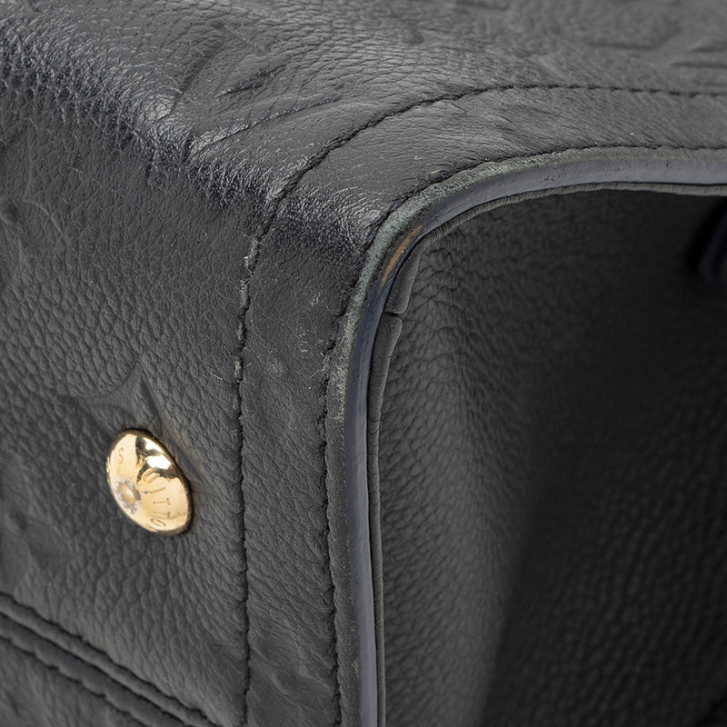 Louis Vuitton Monogram Empreinte Leather Sully PM Satchel (SHF-19494) –  LuxeDH