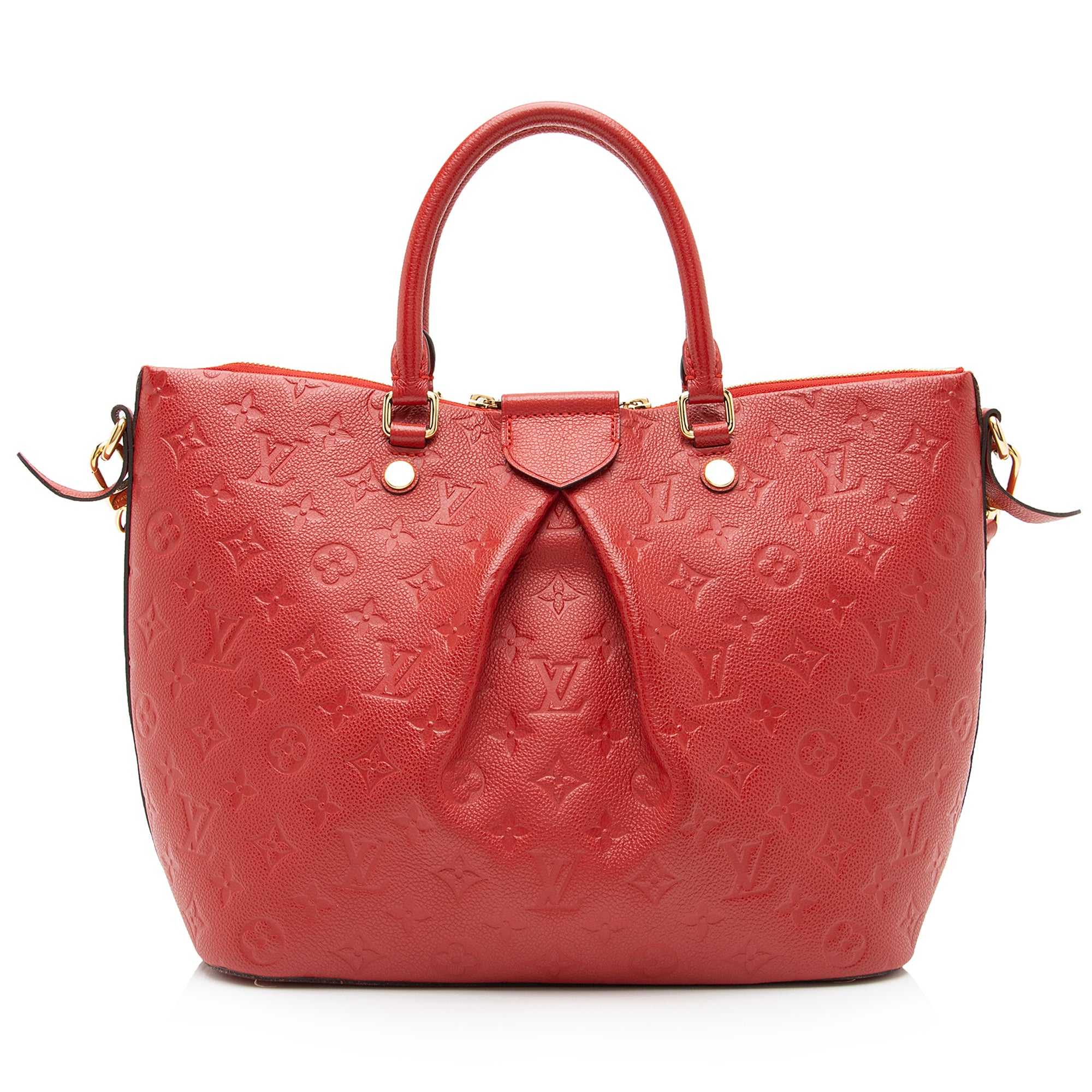 Louis Vuitton Monogram Empreinte Mazarine MM Satchel (SHF-dVerDe)