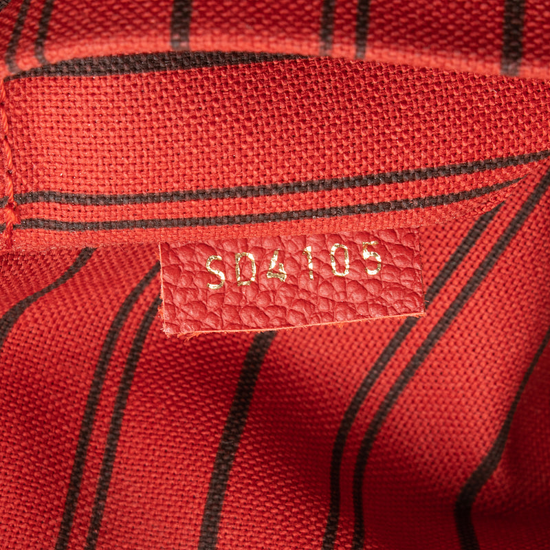 Louis Vuitton Mazarine Handbag Monogram Empreinte Leather MM 