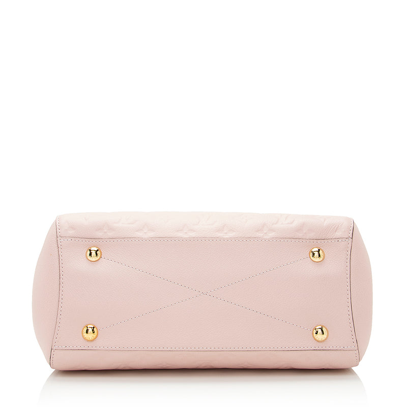 Montaigne cloth handbag Louis Vuitton Multicolour in Cloth - 21779330