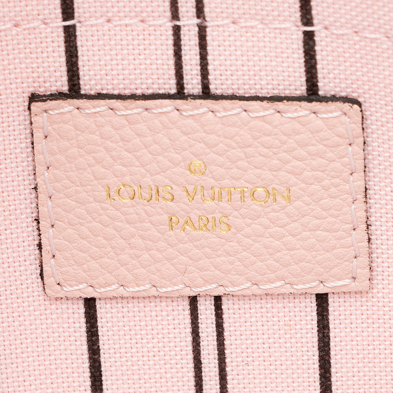 Louis Vuitton Monogram Empreinte Montaigne MM Satchel (SHF-21724)