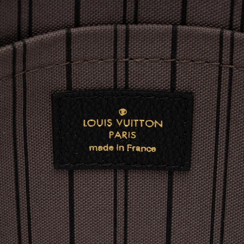 Louis Vuitton Monogram Empreinte Montaigne MM Satchel (SHF-MHeDUt)