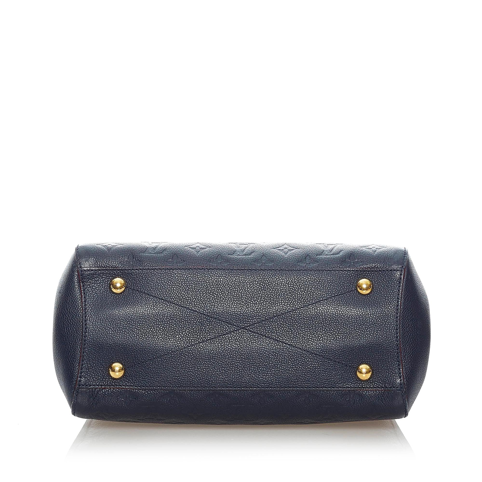 Louis Vuitton Monogram Empreinte Montaigne MM (SHG-32803)