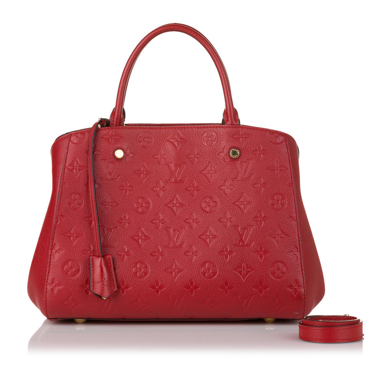Authentic Louis Vuitton Classic Monogram Montaigne MM Handbag