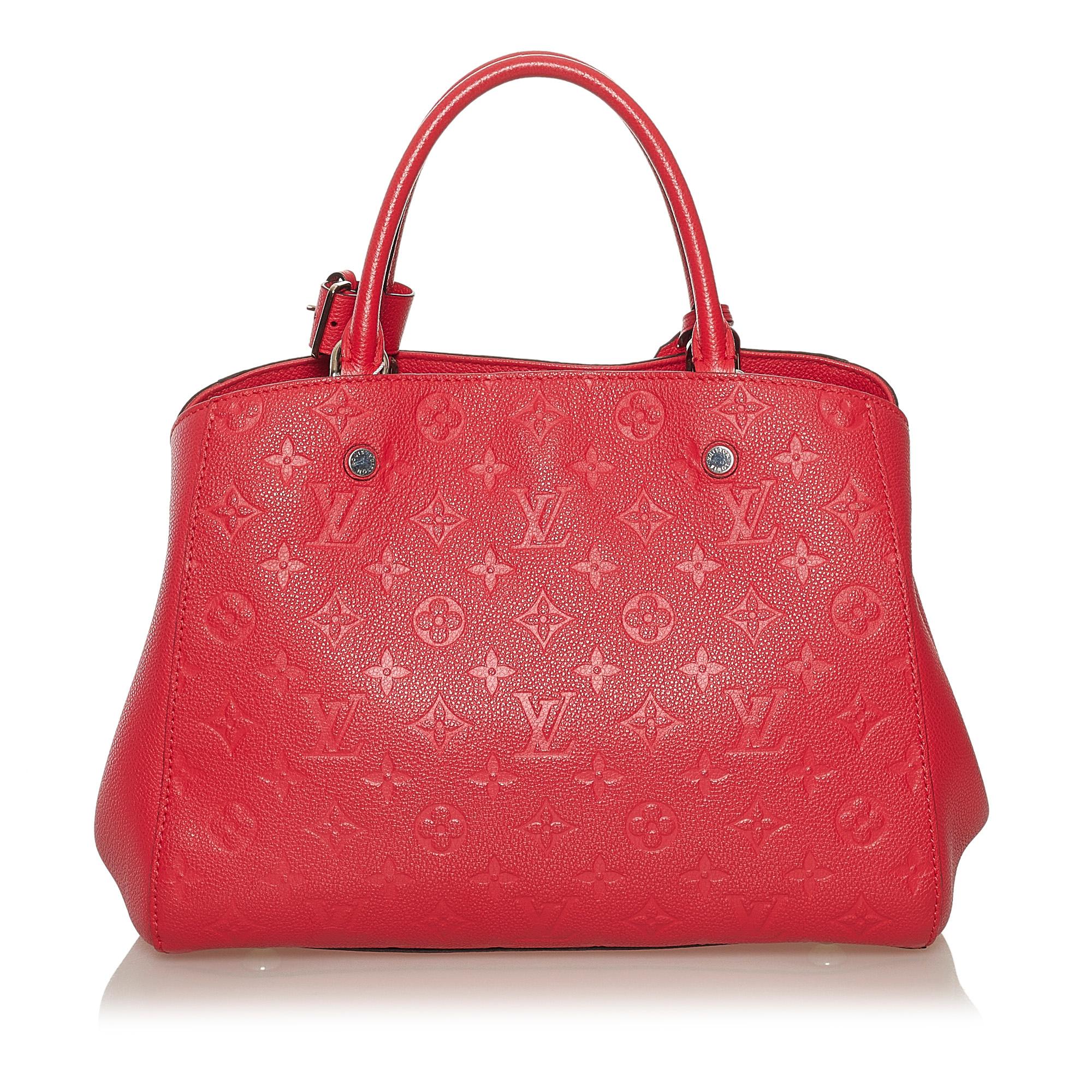 Louis Vuitton Monogram Empreinte Montaigne MM (SHG-37402)