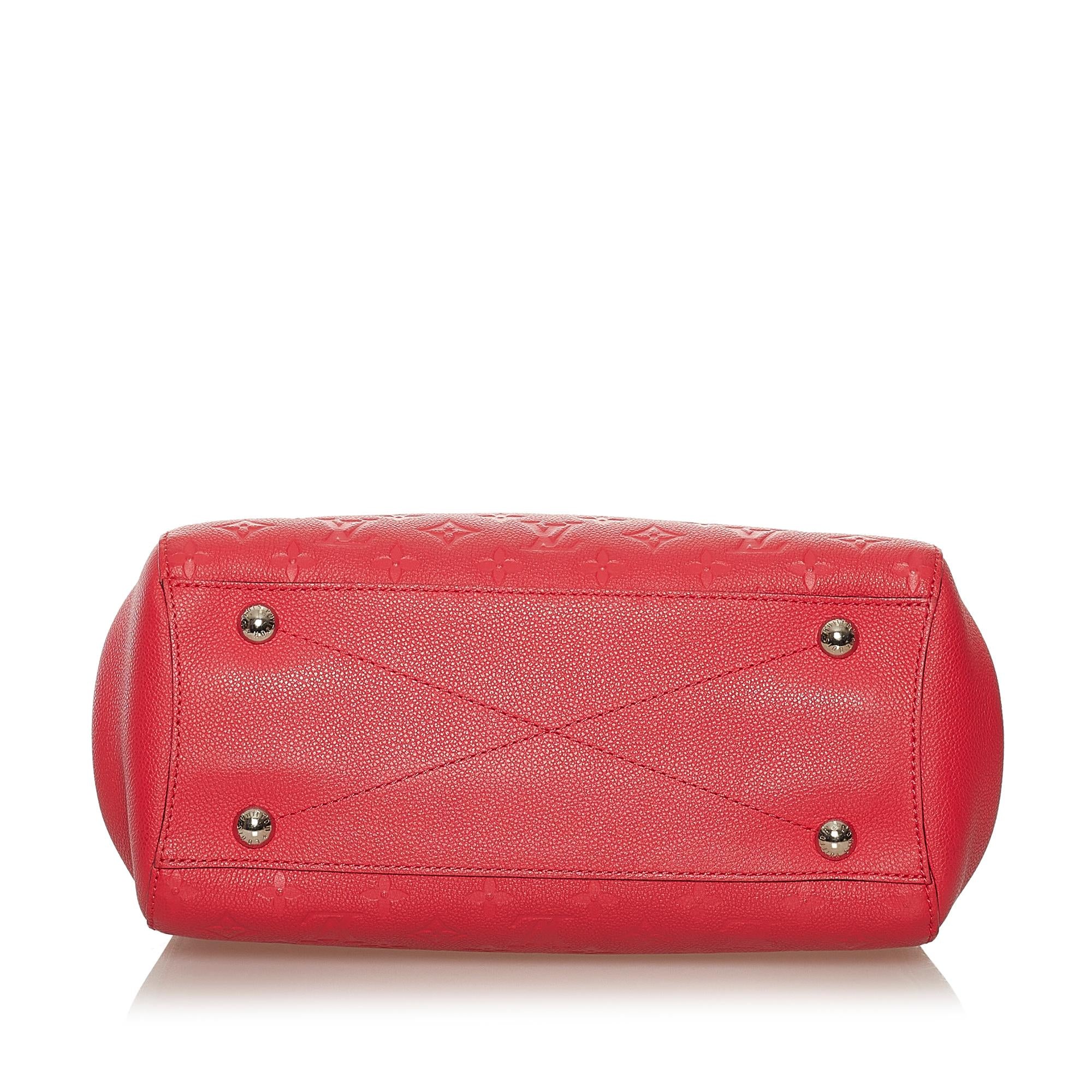 Louis Vuitton Monogram Empreinte Montaigne MM (SHG-37402)