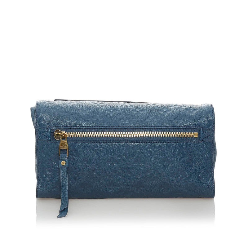 Louis Vuitton Bleu Infini Monogram Empreinte Leather Petillante