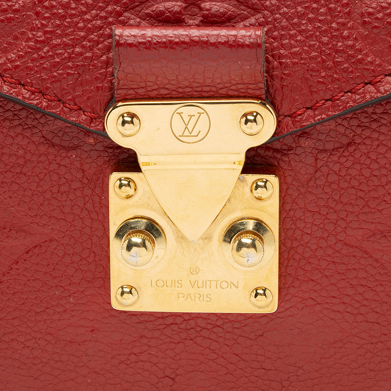 Louis Vuitton Monogram Empreinte Pochette Metis Shoulder Bag (SHF-19490)
