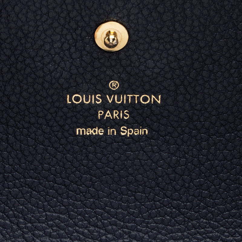 Louis Vuitton Monogram Empreinte Pont Neuf Wallet (SHF-18054)