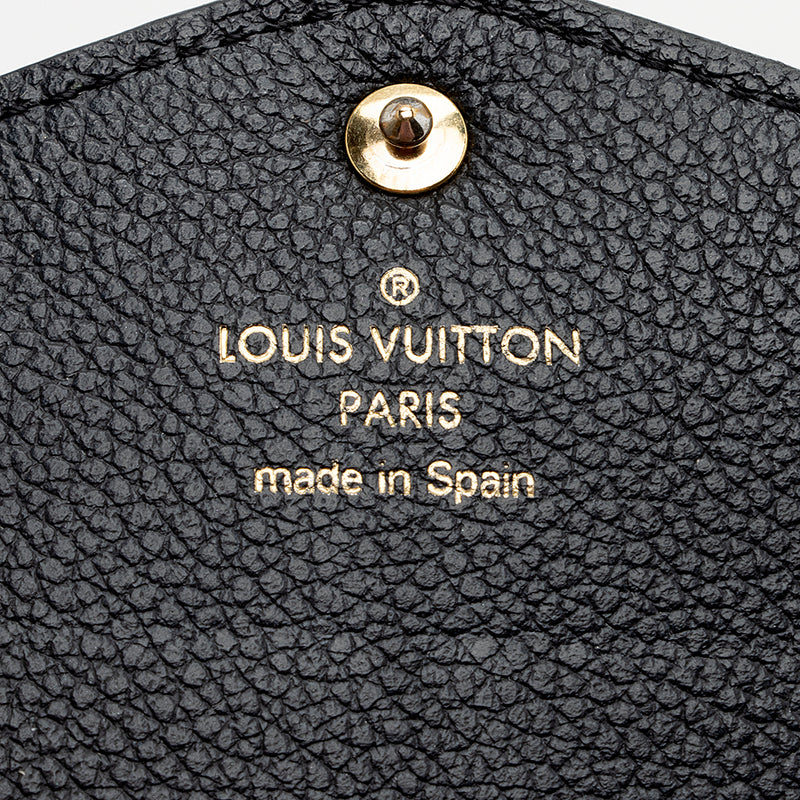 Louis Vuitton Monogram Empreinte Sarah Wallet (SHF-21328) – LuxeDH