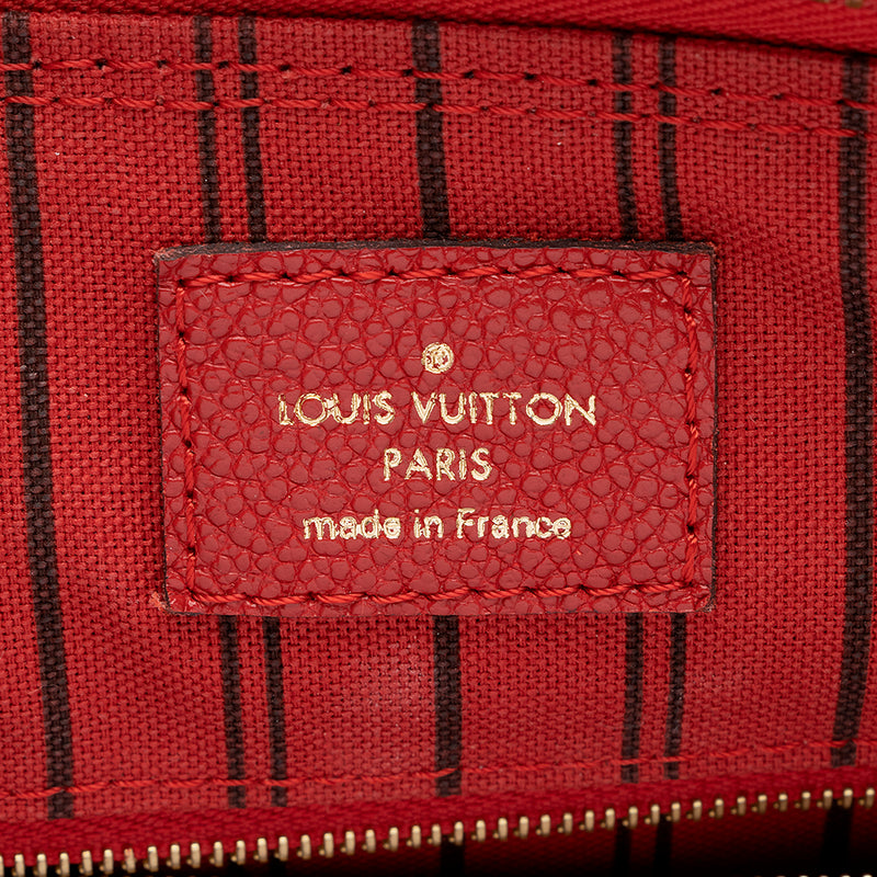 Louis Vuitton Monogram Empreinte Speedy Bandouliere 25 Satchel (SHF-15 –  LuxeDH