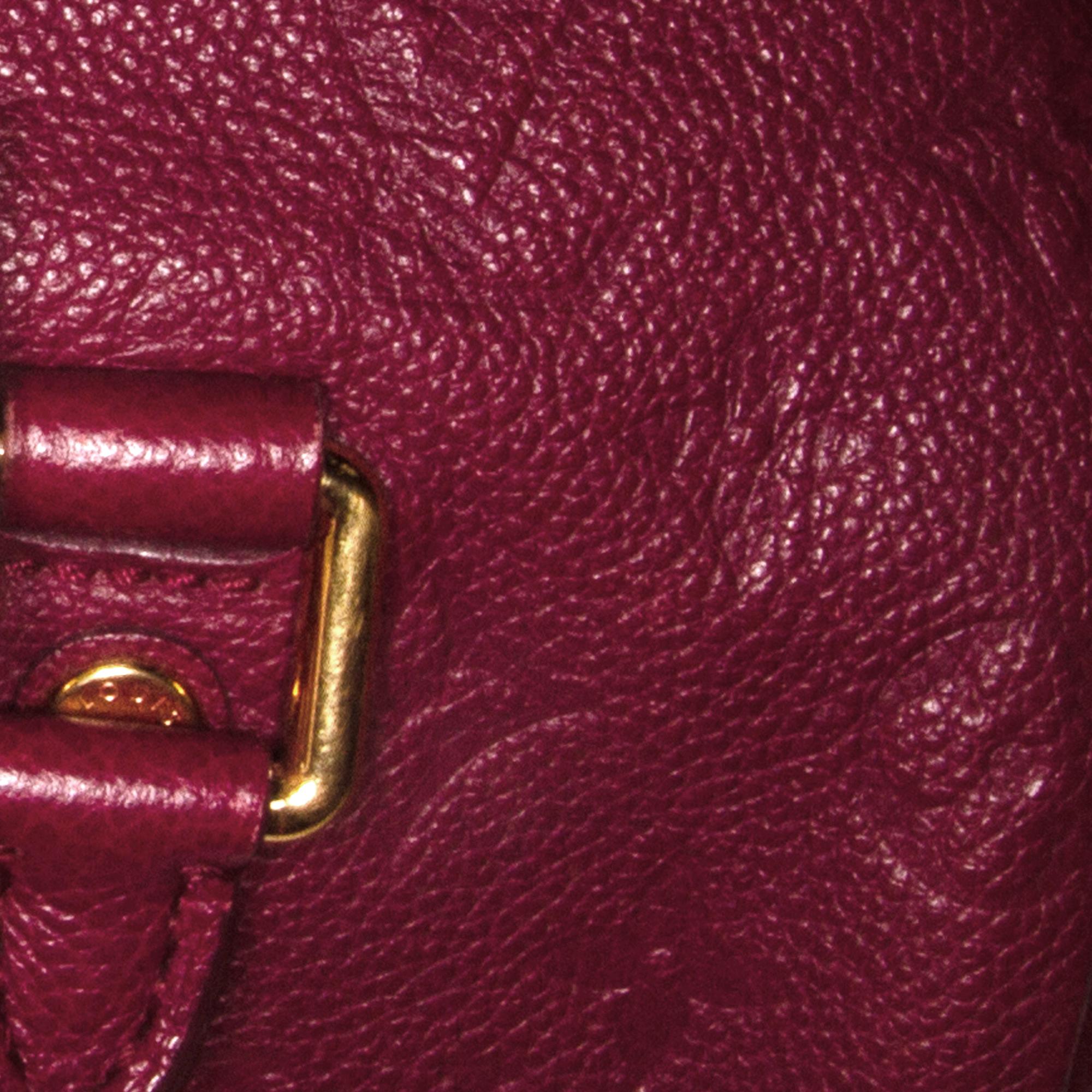 Louis Vuitton Monogram Empreinte Speedy Bandouliere 25 (SHG-32623)