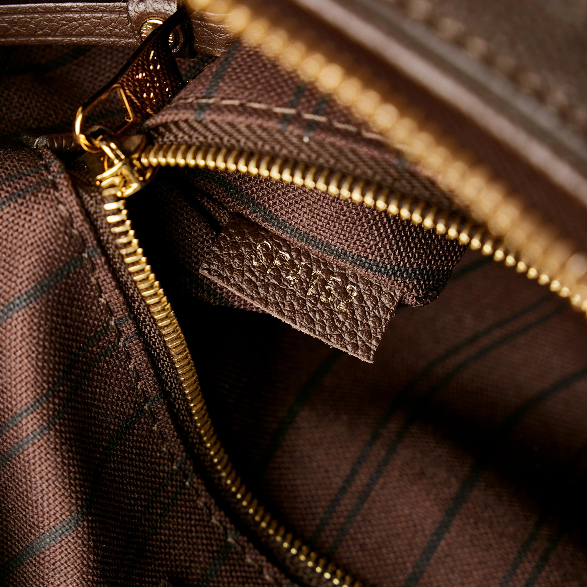 Louis Vuitton Monogram Empreinte Speedy Bandouliere 25 (SHG-5xN2SW)