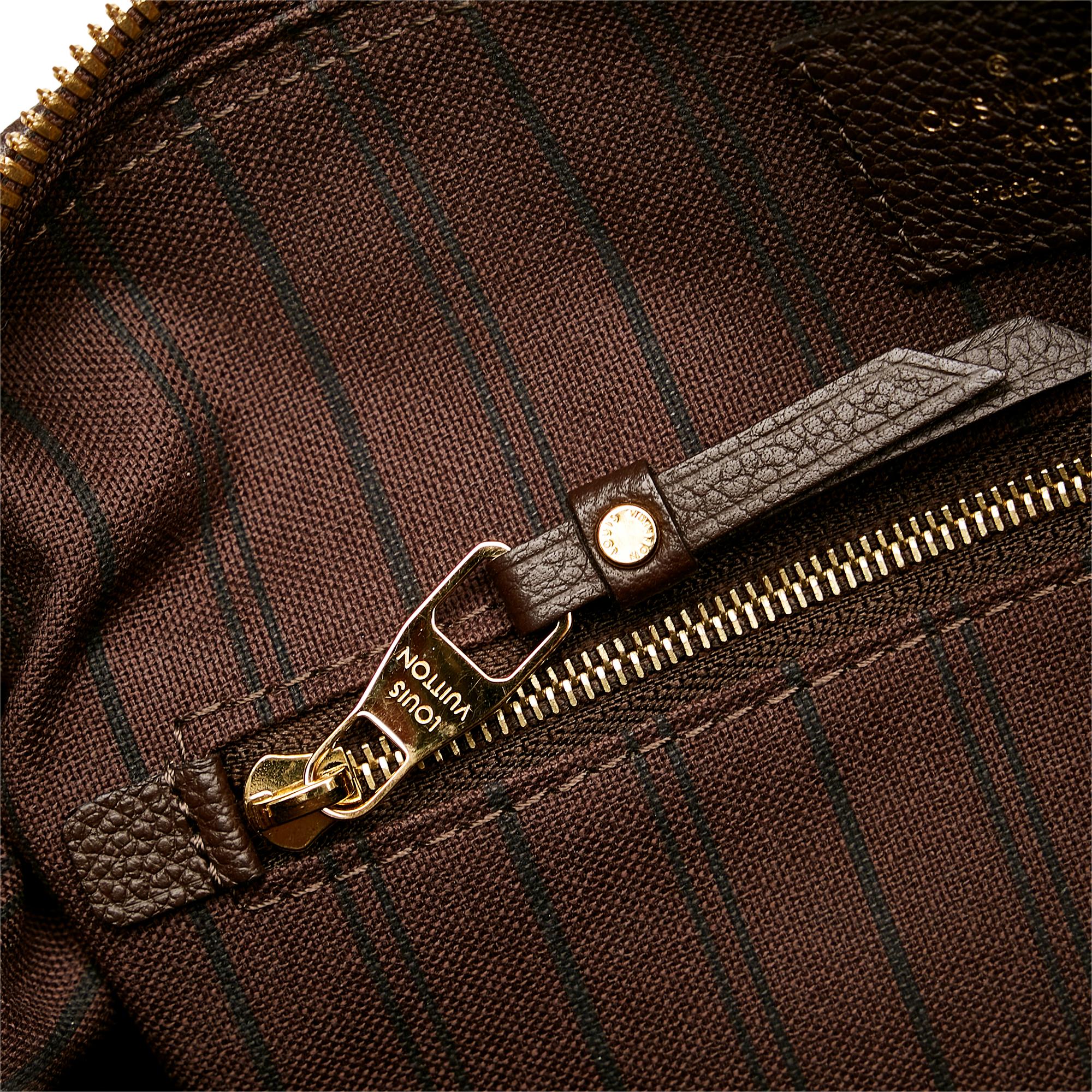 Louis Vuitton Monogram Empreinte Speedy Bandouliere 25 (SHG-5xN2SW)