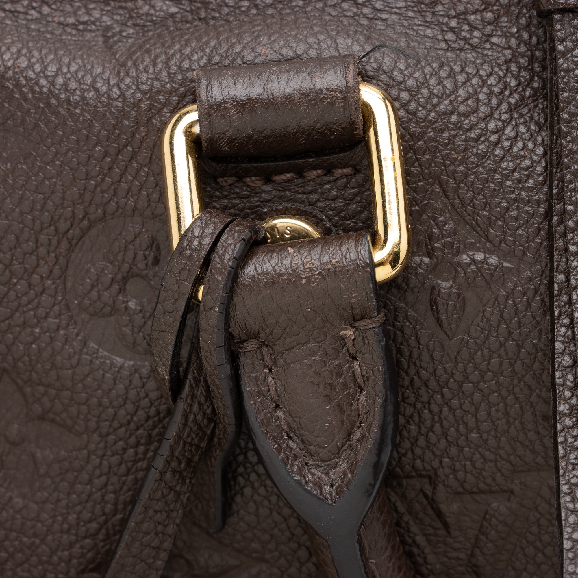 Louis Vuitton Monogram Empreinte Speedy Bandouliere 30 Satchel (SHF-23588)