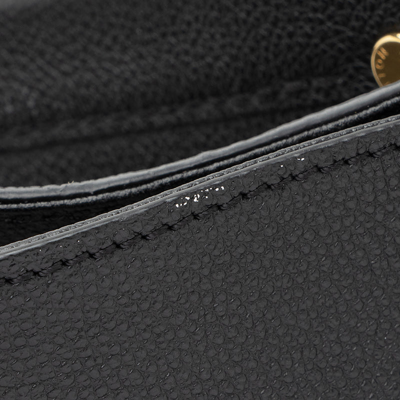 LOUIS VUITTON Spontini Empreinte Leather Shoulder Bag Black-US