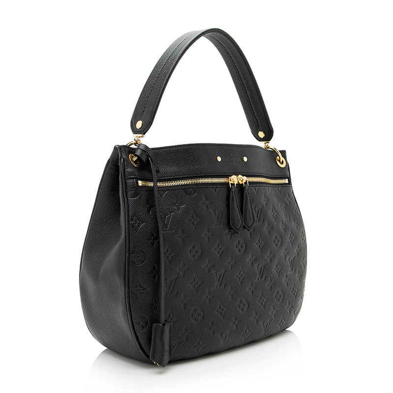 Louis Vuitton Monogram Empreinte Spontini - Black Hobos, Handbags