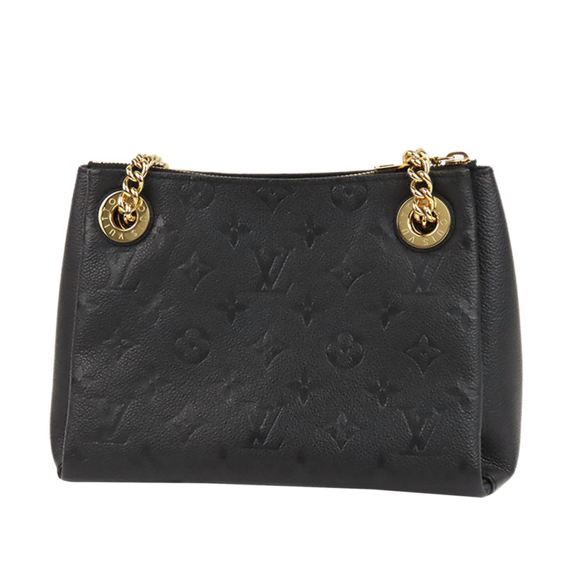 Louis Vuitton Black Monogram Empreinte Leather Surene BB Bag