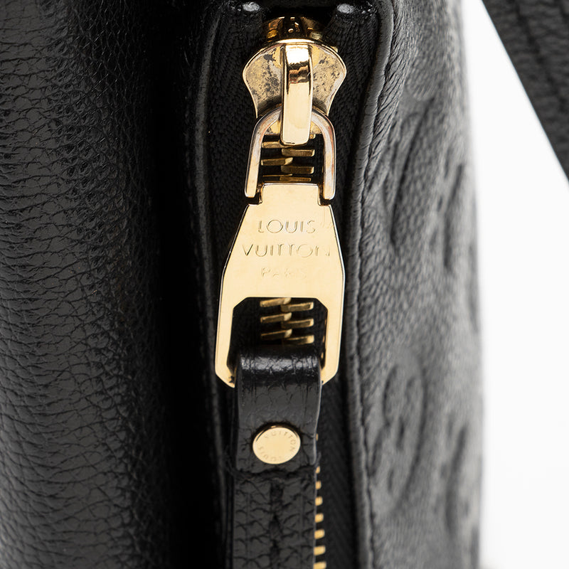2016 Louis Vuitton Black Monogram Empreinte Leather Twinset at 1stDibs