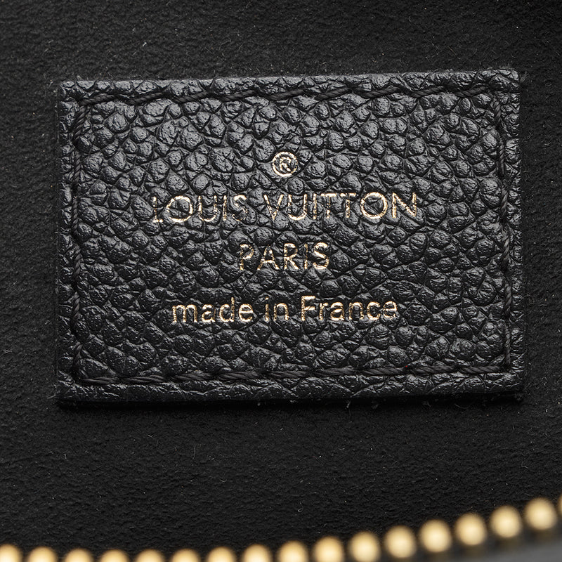 The Closet - Louis Vuitton Taupe Empreinte Twice Bag AED3,570 لويس فيتون  ٣،٥٧٠ درهم