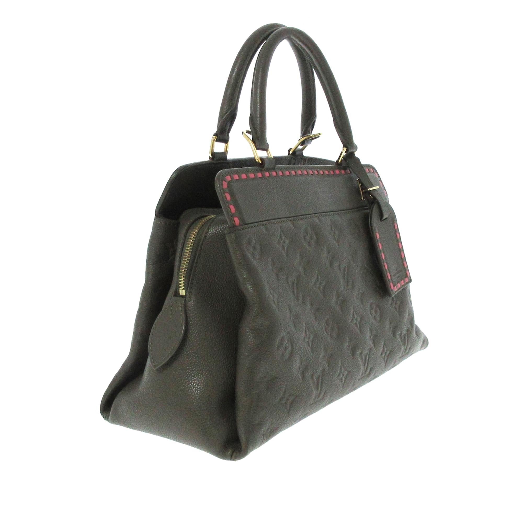 Louis Vuitton Monogram Empreinte Vosges MM (SHG-37911)