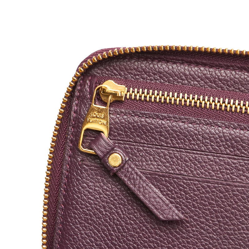 Louis Vuitton Monogram Empreinte Zippy Long Wallet (SHG-26760)