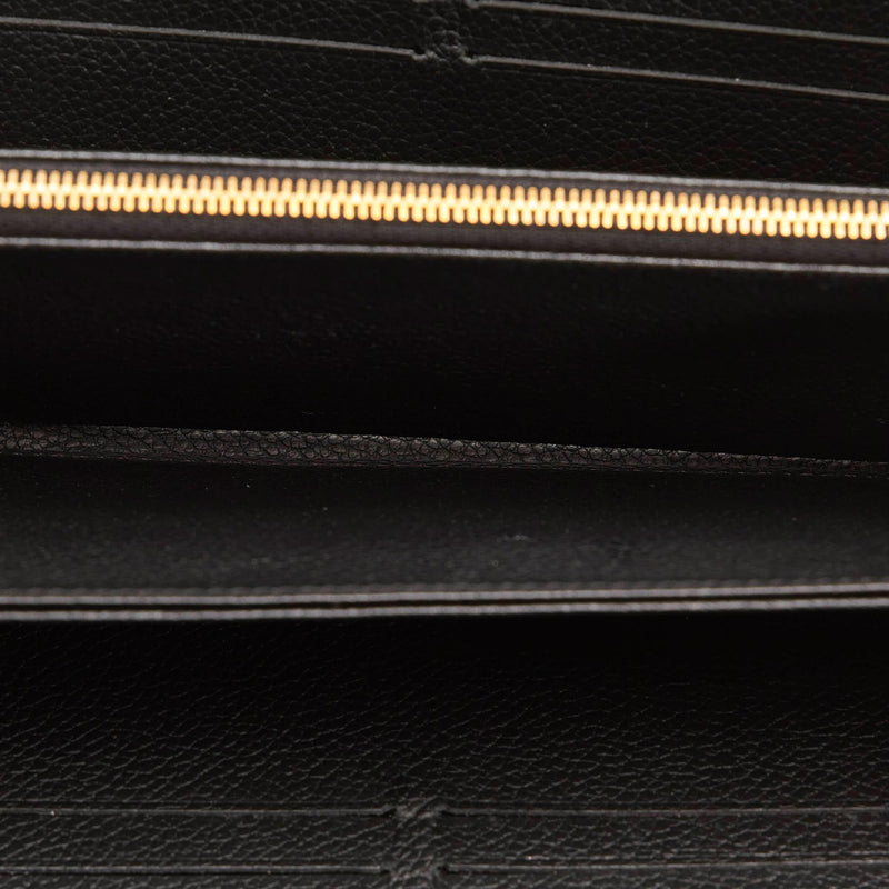Louis Vuitton Monogram Empreinte Zippy Long Wallet (SHG-33363)