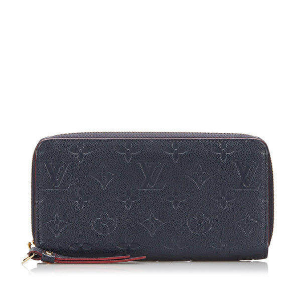 Louis Vuitton Monogram Empreinte Zippy Long Wallet (SHG-36720)