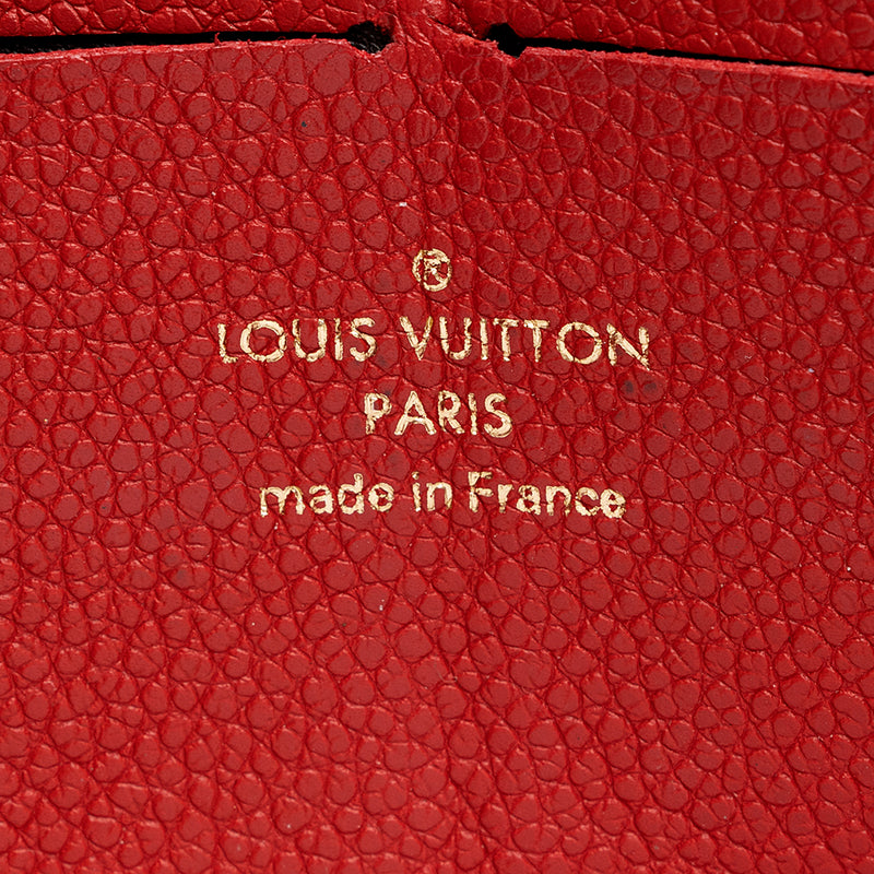 Louis Vuitton Monogram Empreinte Zippy Wallet - FINAL SALE (SHF-18172)