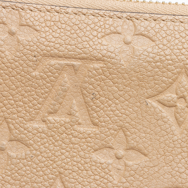 Louis Vuitton Monogram Empreinte Zippy Wallet - FINAL SALE (SHF-18157)