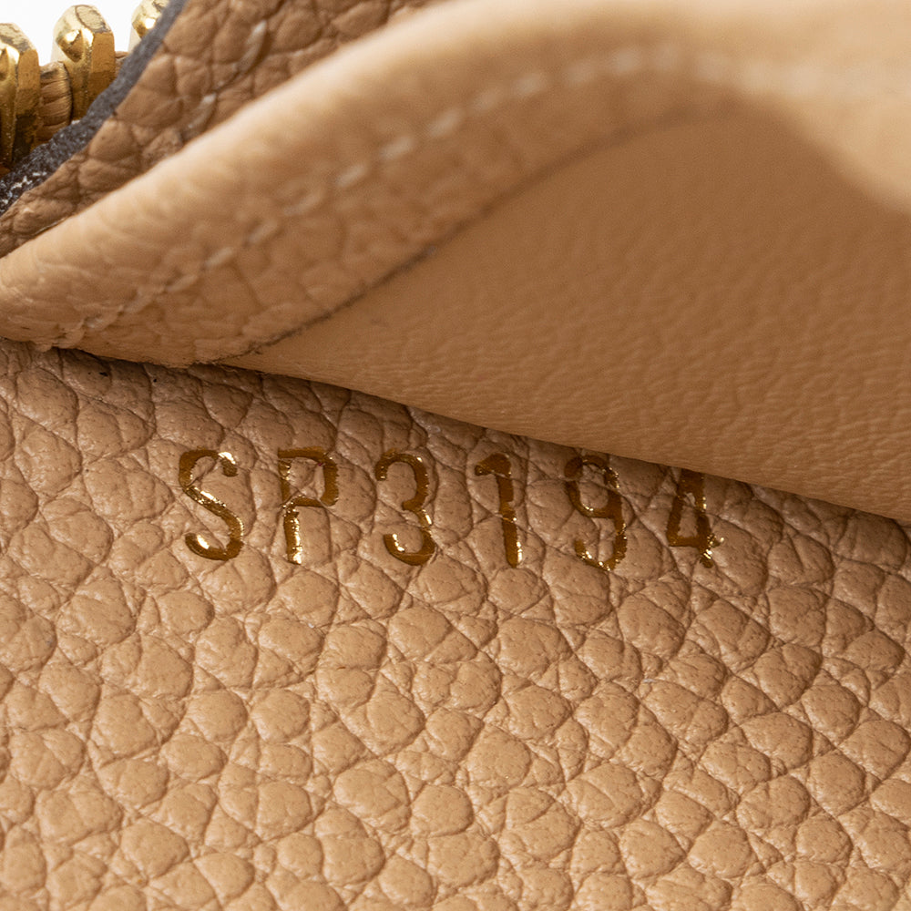 Louis Vuitton Monogram Empreinte Zippy Wallet (SHF-17839)