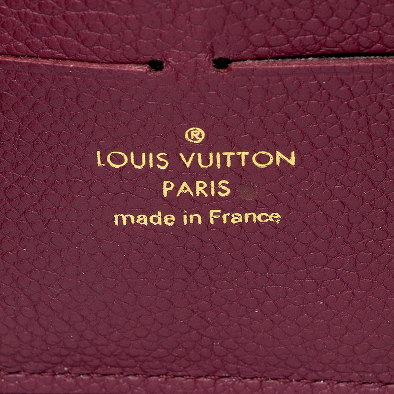 Louis Vuitton Monogram Empreinte Zippy Wallet (SHF-17581)
