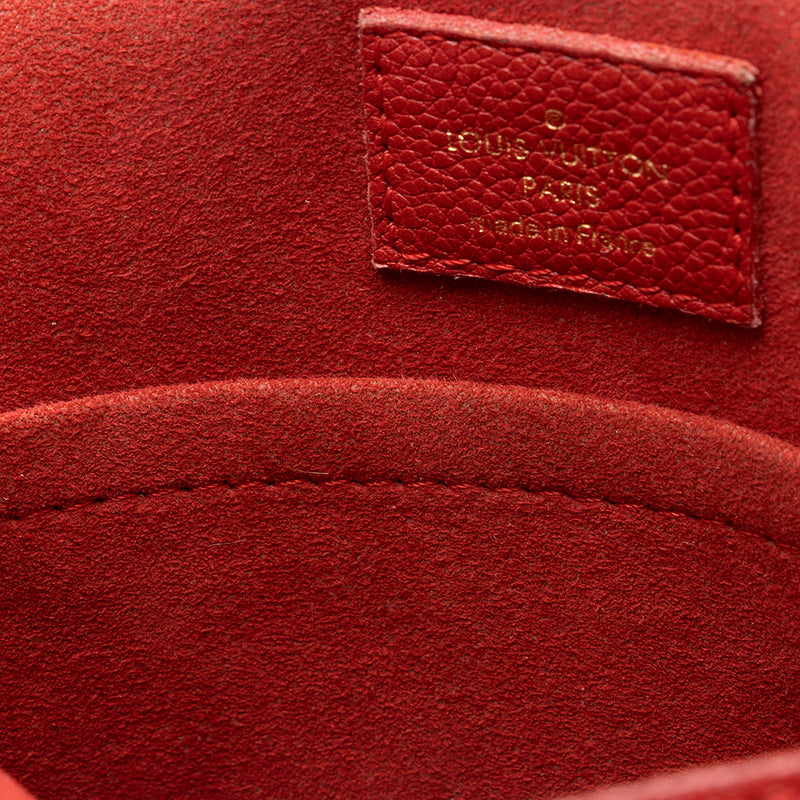 Louis Vuitton Olive Green Monogram Empreinte Leather Junot Shoulder Bag For  Sale at 1stDibs