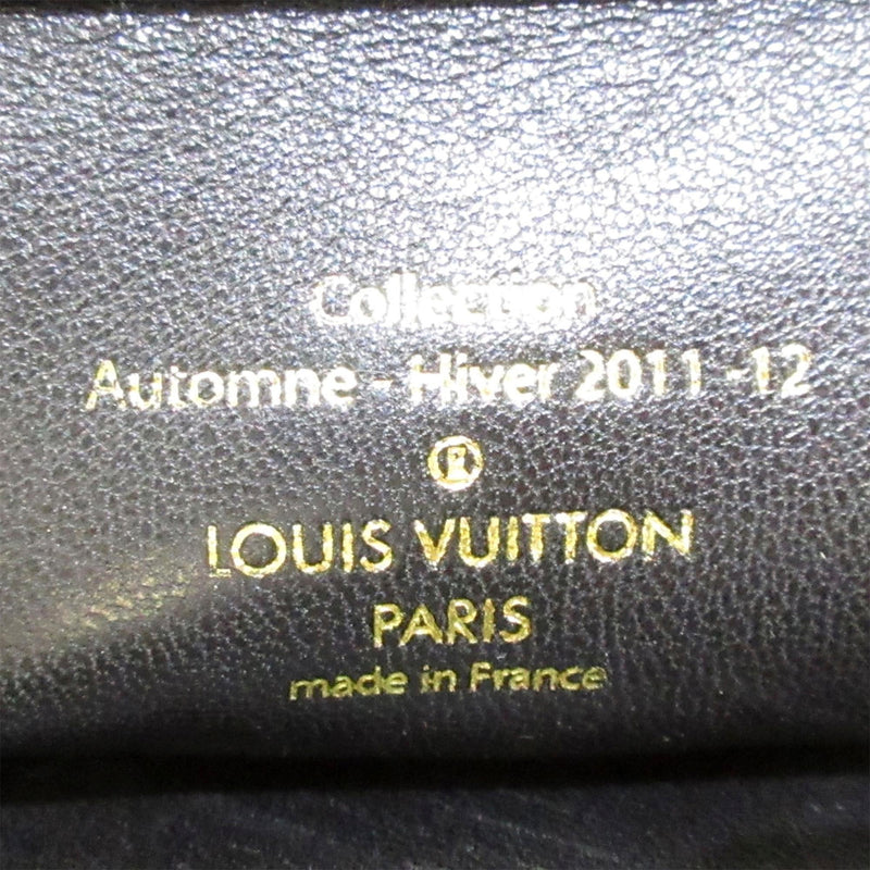 LOUIS VUITTON Monogram - Lockit lambskin Satchel Bag Mustard