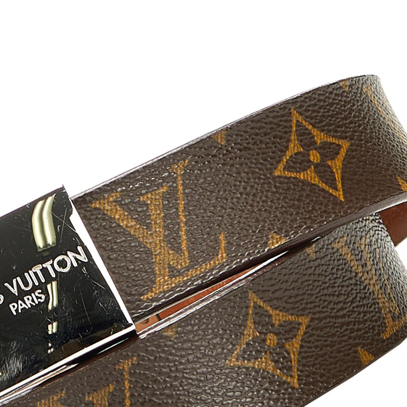 Vintage Metal Belt Buckle Louis Vuitton Inventeur Paris 