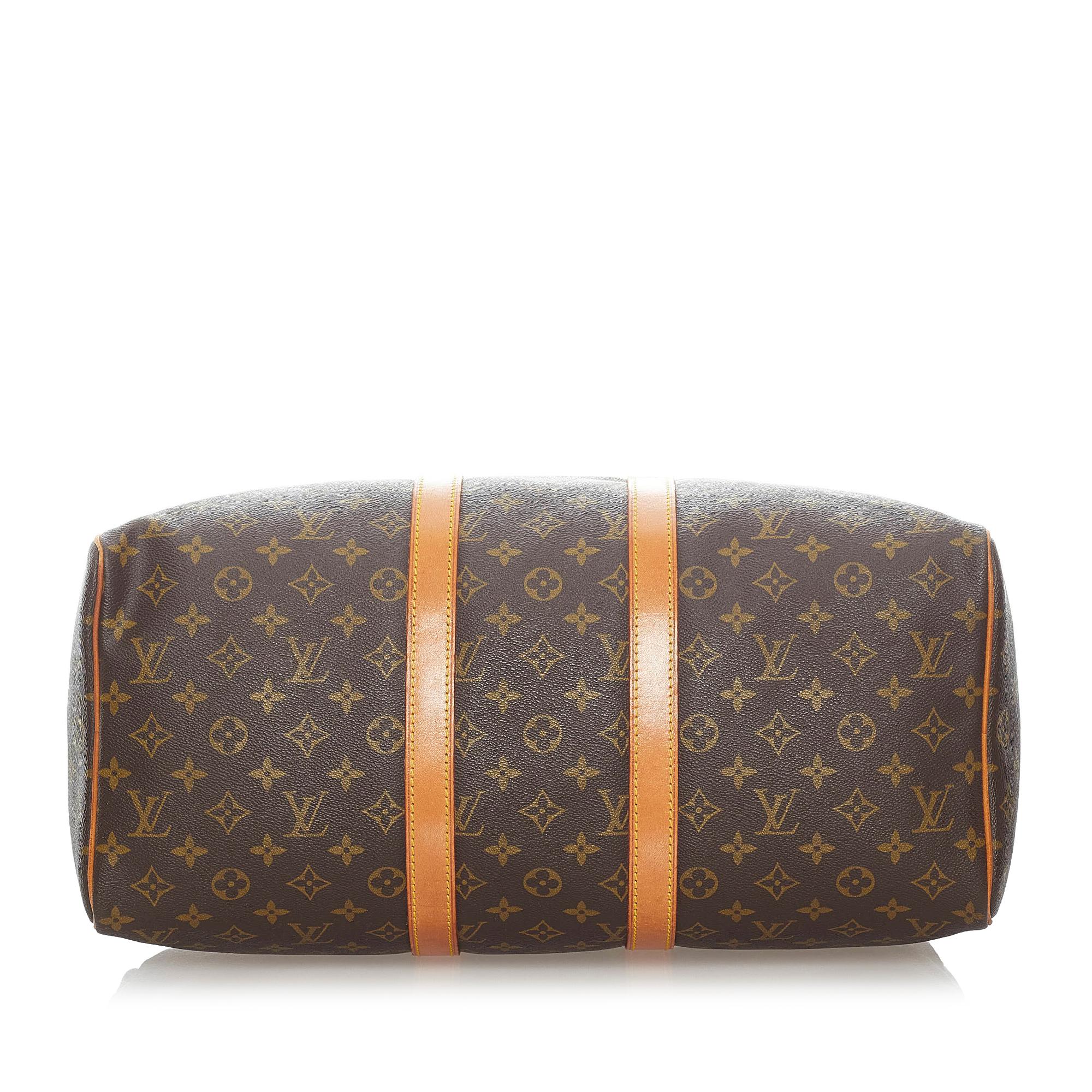Louis Vuitton Monogram Keepall 45 (SHG-31604)